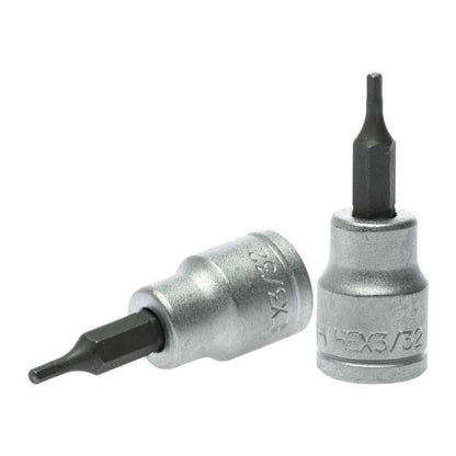 Teng 3/8in Dr. Hex Bit Socket 3/32in