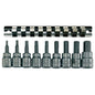 Teng 9pc 3/8in Dr. Metric Hex Bit Skt Set 3-12mm