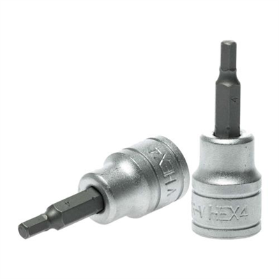 Teng 3/8in Dr. Hex Bit Socket 4mm