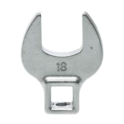 Teng 3/8in Dr. Crowfoot Wrench 18mm