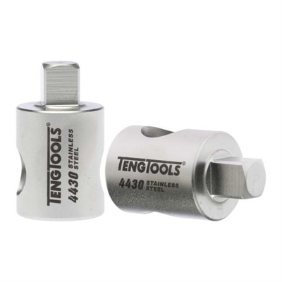 Teng 1/2in Dr. 4430 Stainless Adaptor 1/2F x 3/8M**