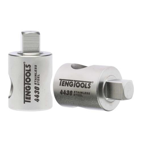 Teng 1/2in Dr. 4430 Stainless Adaptor 1/2F x 3/8M**
