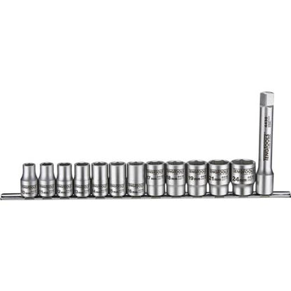 13pc1/2in dr .4430(SS)Skt Set 10-24mm(6-T)**