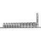13pc1/2in dr .4430(SS)Skt Set 10-24mm(6-T)**