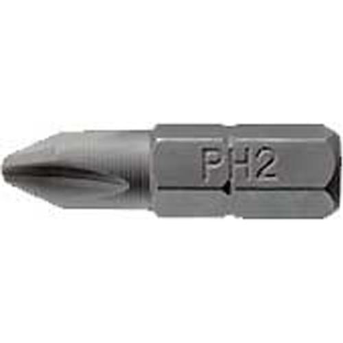 Teng 3Pc 1/4in Hex PH#1 Bit x 25mm (L)