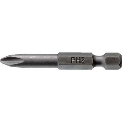 Teng 2Pc 1/4in Hex PH#2 Bit x 70mm (L)
