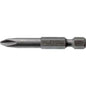 Teng 2pc 1/4in Hex PH#1 Bit x 70mm (L)