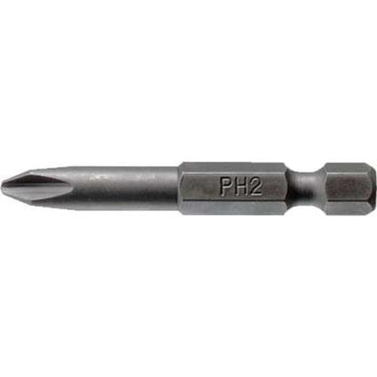 Teng 2Pc 1/4in Hex PH#2 Bit x 70mm (L)