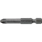 Teng 2Pc 1/4in Hex PZ#1 Bit x 70mm (L)