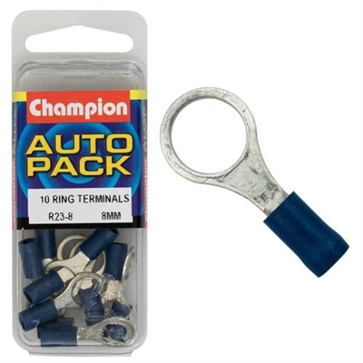Champion 5/16in Blue Ring Terminal