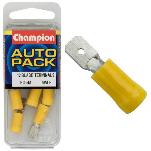 Champion Yellow Blade Terminal-Male