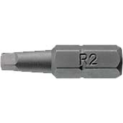 Teng 3Pc 1/4in Hex ROB#1 Bit x 25mm (L)