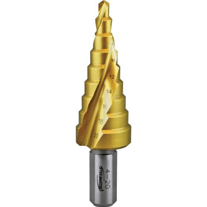 Holemaker Step Drill Spiral Flute 4-20mm