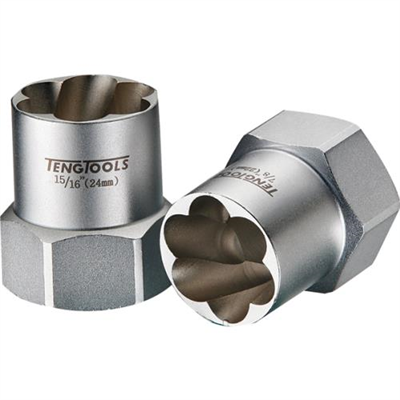 Teng 3/8in Dr. Stud Extractor Skt. 11mm (7/16in)