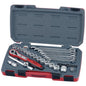 Teng 39pc 3/8in Dr. Metric Reg. Socket & Spanner Set