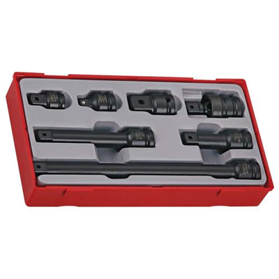 Teng 7pc 1/2in Dr. Imp Acc Set (Din ) - TC-Tray