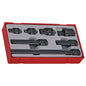 Teng 7pc 1/2in Dr. Imp Acc Set (Din ) - TC-Tray