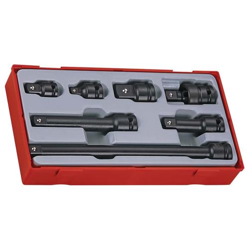 Teng 7pc 1/2in Dr. Imp Acc Set (ANSI) - TC-Tray