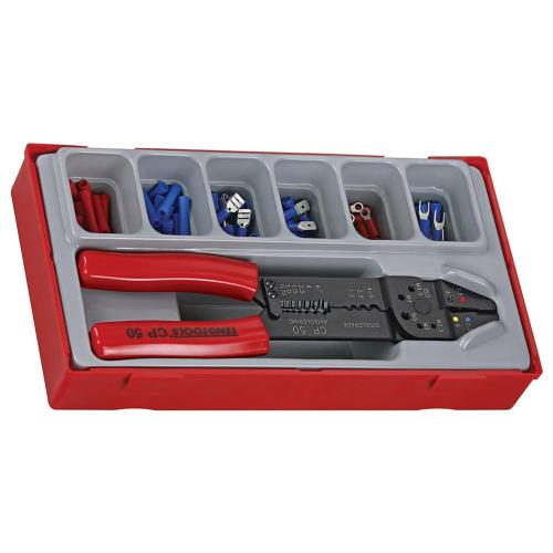 Teng 121pc Crimping Set w/ Terminals - TC-Tray
