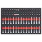 Teng 85pc 1/4,3/8 & 1/2in Dr. Spec Skt Set (EVA)