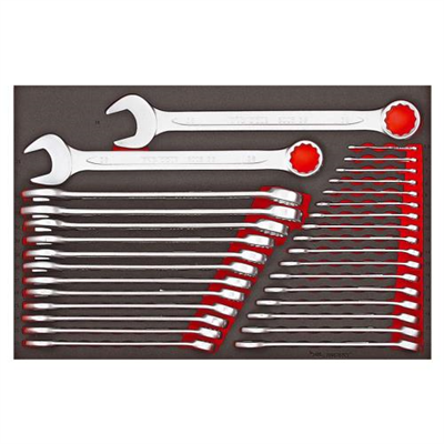 Teng 31pc Metric Combination Spanner Set (EVA)