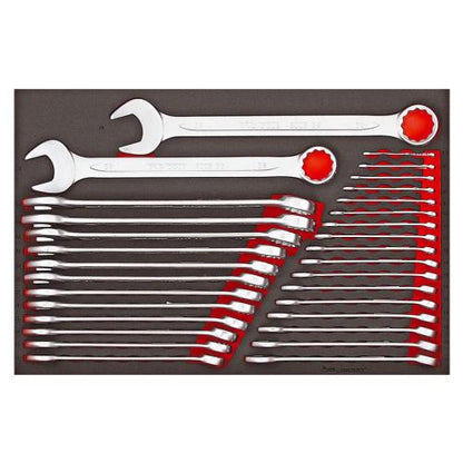 Teng 31pc Metric Combination Spanner Set (EVA)