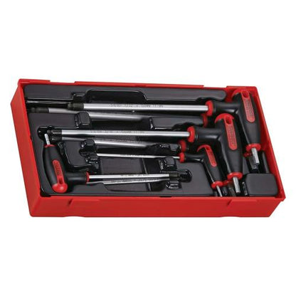 Teng 7pc T-Handle AF Hex Driver Set - TC-Tray