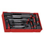 Teng 7pc T-Handle AF Hex Driver Set - TC-Tray