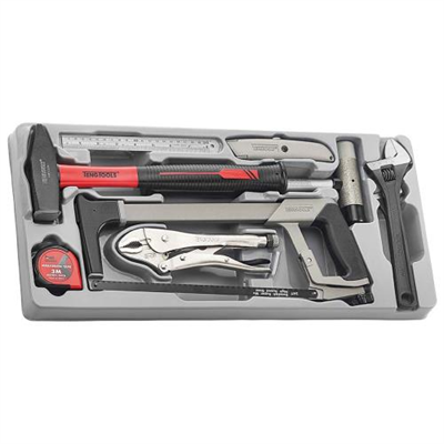 Teng 9pc General Hand Tool Tray (Eng) - PS-Tray