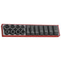 Teng 15pc 3/4in Dr. Impact Reg & Deep Skt Set - TTX-Tray