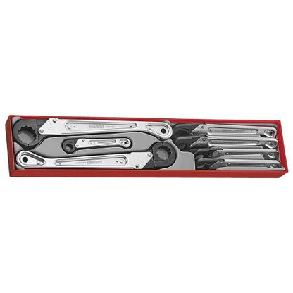 Teng 7pc Quick Ring Rat Span Set 13-32mm - TTX-Tray