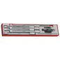 Teng 9pc 3/8in Dr. Long Bar Socket Set - TTX-Tray