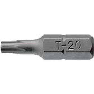 Teng 3Pc 1/4in Hex TX6 x 25mm (L)