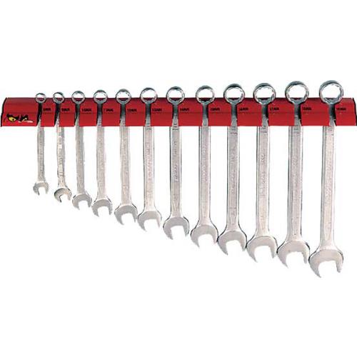 Teng 12pc Combination Metric Spanner Set 8-19mm Wall Rack