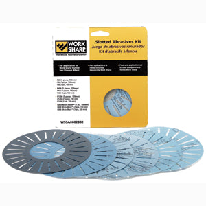 Worksharp Slotted Abraisive Kit For WS3000**