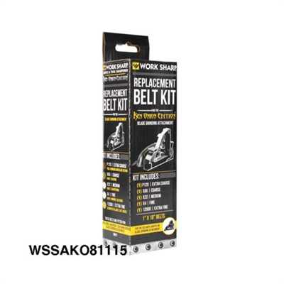 Worksharp Belt Pack 5pc Assorted - WSSAKO81112