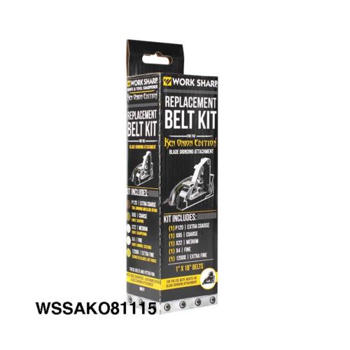 Worksharp Belt Pack 5pc Assorted - WSSAKO81112