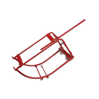 Groz 55Gal/205L Drum Cradle W/Swivel Wheels