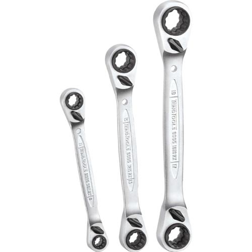 Teng 3pc Multi-Drive Ratchet Ring Spanner Set**