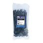 ISL 200 x 7.5mm UV Nylon Releasable Cable Tie - Blk - 100pk
