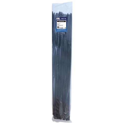 ISL 800 x 9.0mm UV Nylon Cable Tie - Blk. - 50pk