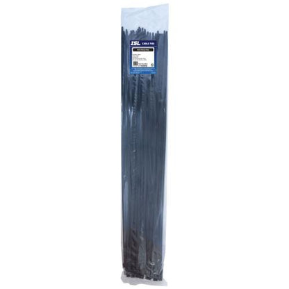 ISL 800 x 9.0mm UV Nylon Cable Tie - Blk. - 50pk