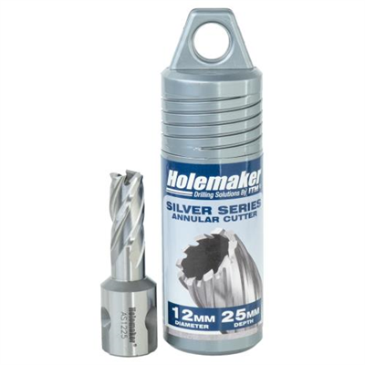 Holemaker Silver Series Annular Cutter 12mmx25mm DOC