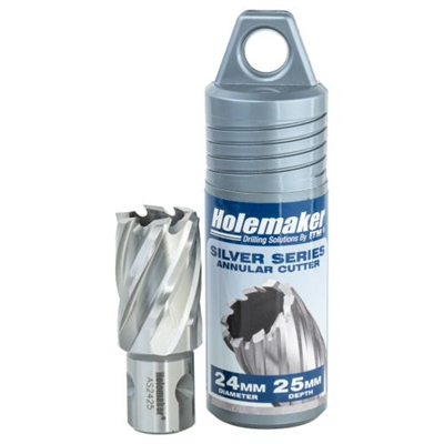 Holemaker Silver Series Annular Cutter 24mmx25mm DOC