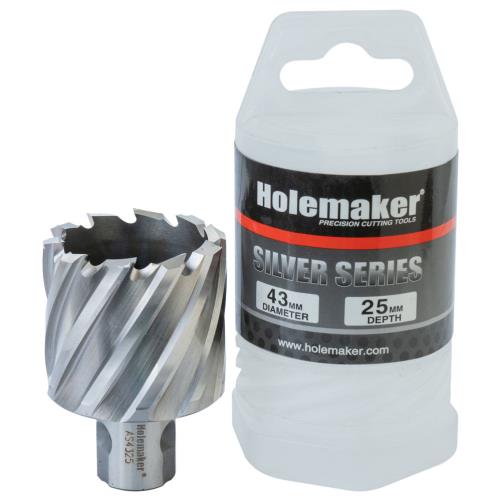 Holemaker Silver Series Annular Cutter 43mmx25mm DOC