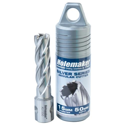 Holemaker Silver Series Annular Cutter 15mmx50mm DOC