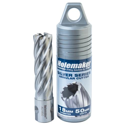 Holemaker Silver Series Annular Cutter 18mmx50mm DOC