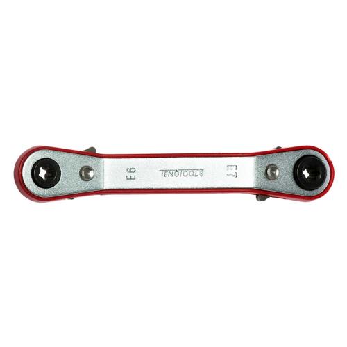 Teng Ratchet Off-Set Dbl. Ring Spanner TX-E 14-16