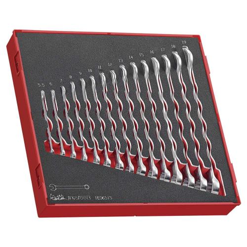 Teng 15pc Comb Spanner Set 5.5-19mm - TED-Tray