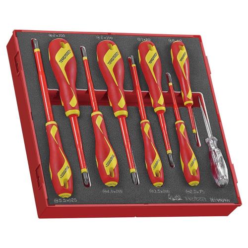 Teng 9pc MD 1000V VDE Screwdriver Set - TED-Tray